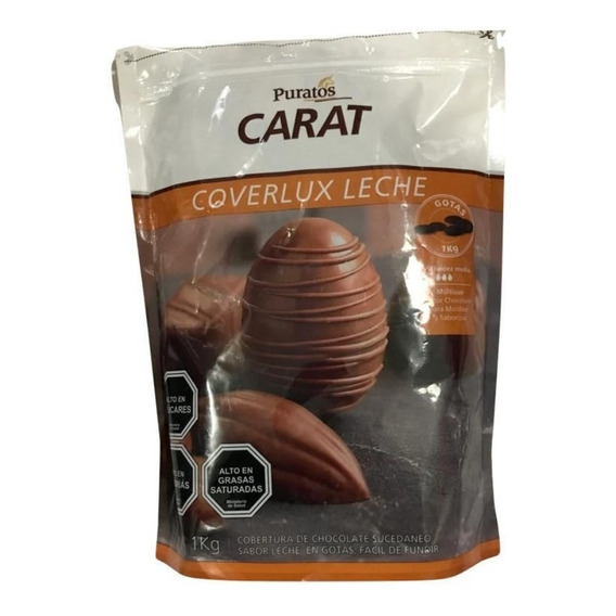 Cobertura De Chocolate Puratos Coverlux Leche 1 Kg