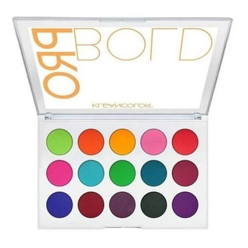 Paleta De Sombras Probold Pressed Pigment Palette Kleancolor