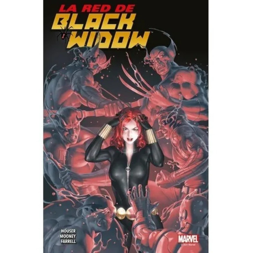 La Red De Black Widow Comic Panini Marvel Tomo Unico