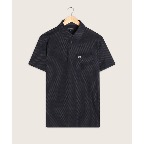 Polo Hombre Patprimo Negro Poliéster C/m 44112225-51897