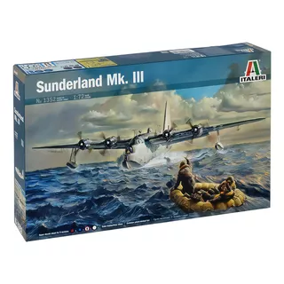 Aviao Sunderland Mk. Iii Escala 1:72 Italeri Ita1352