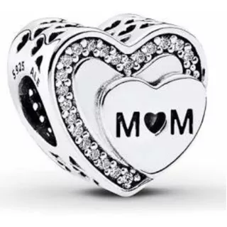 Charm Plata Original Pandora Mom Mamá