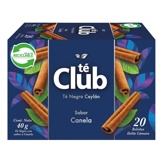 Té Club Canela 20 Un