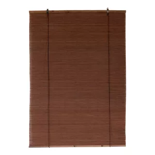 Cortina De Bambú Bordo Enrollable 70x200