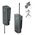 Alilong Uhf - Sistema De Micrófono De Solapa Inalámbrico Lav