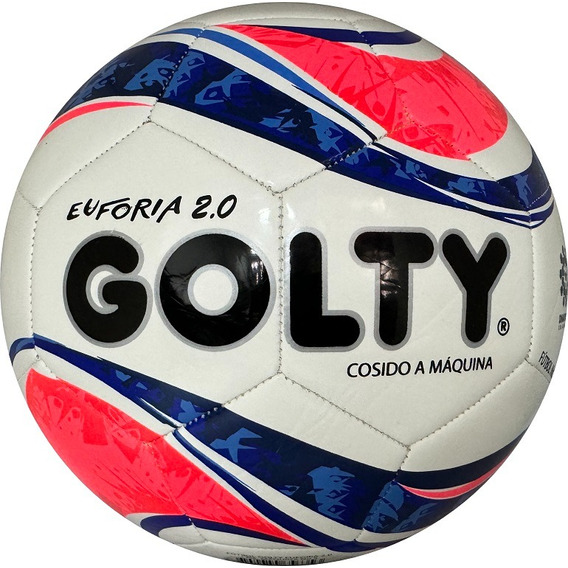 Balón De Fútbol Golty Euforia Cosido A Máquina #5