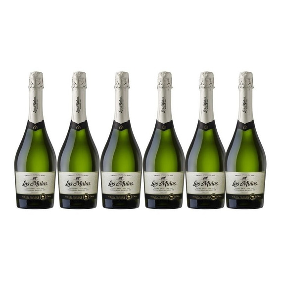 Pack 6 X Espumante Miguel Torres Las Mulas Extra Brut Pais