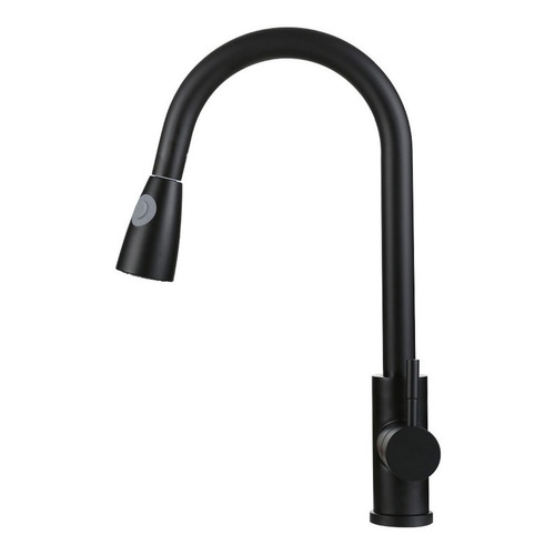 Grifo mezclador  monomando Boccherini YW348 extensible  acabado negro