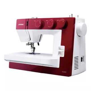 Máquina De Coser Janome 1522rd, 22 Puntos, Artículos Decorativos, Color Rojo, 220 V