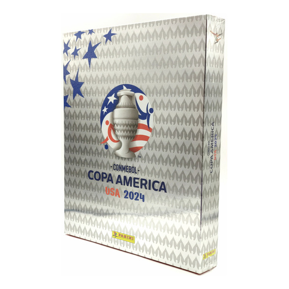 Copa América Usa 2024 Álbum Plata Pasta Dura + 50 Sobres
