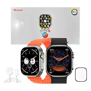 Smartwatch Series 10 Ultra W69+ Plus Nfc 2g Gps Wifi Amoled