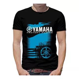 Remera Yamaha Factory Racing - Sublimada Varios Modelos