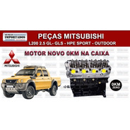 Motor Novo  Mitsubishi L200 2.5 4d56  Sport 12.600 A Vista