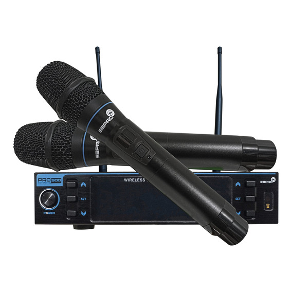 Microfono Super Bright Pro-500 Inalambrico Uhf 550-960mhz 