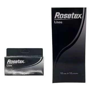 Preservativo Rosetex Caja X12 De 12 Unidades Suchina Sa