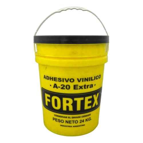 Cola Sintetica Fortex A20 X 24 Kg Color Blanco