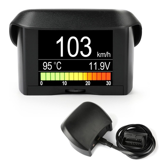 Velocímetro Obd2 Hud Ancel A202 Consumo De Combustible Cable