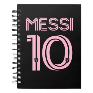 Cuaderno A5 Tapa Dura Messi - Modelos Únicos!