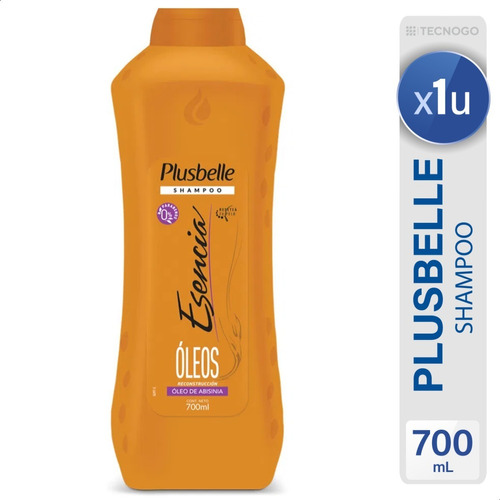 Shampoo Plusbelle Esencia Reconstruccion Oleo Resetea Pelo