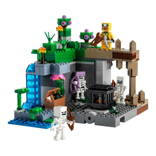 Bloques para armar Lego Minecraft 21189 364 piezas  en  caja