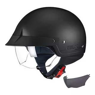 Cascos Glx - Medio Casco Para Motocicleta, Unisex, Para Adul