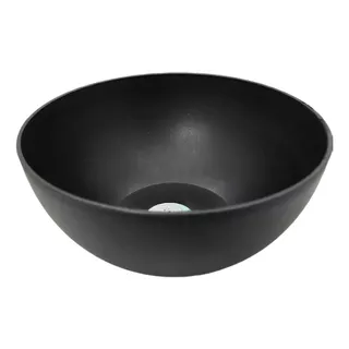 Ensaladera Bowl Carol Plástico Irrompible Colores 23 Cm Color Negro