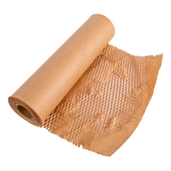 Rollo Papel Kraft Burbuja Ecologico 30cm X 50m