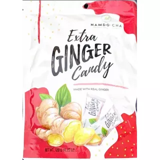 Namdo Cha Extra Ginger Candy 120g