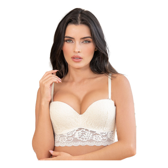 Bustier Mujer Blanco Mp 90696