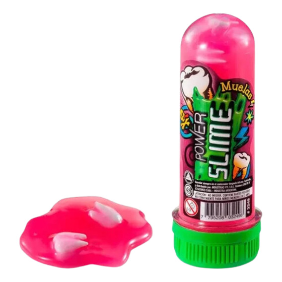 Slime - Tubo Individual De Power Slime Con Muelas