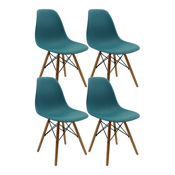 Kit 4 Sillas Eames / Comedor, Restaurante/ Varios Colores