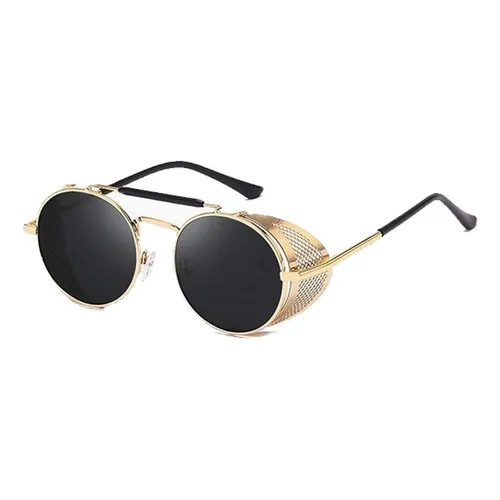 Gafas de sol Bulier Modas Alok color dorado montura de acero