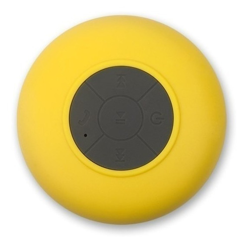 Parlante Amarillo Noga Go! Bluetooth Resistente Al Agua