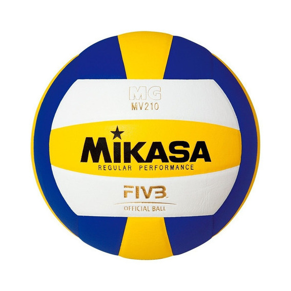 Pelota Voley Mv210 Cuero Tratado Mikasa Fivb 