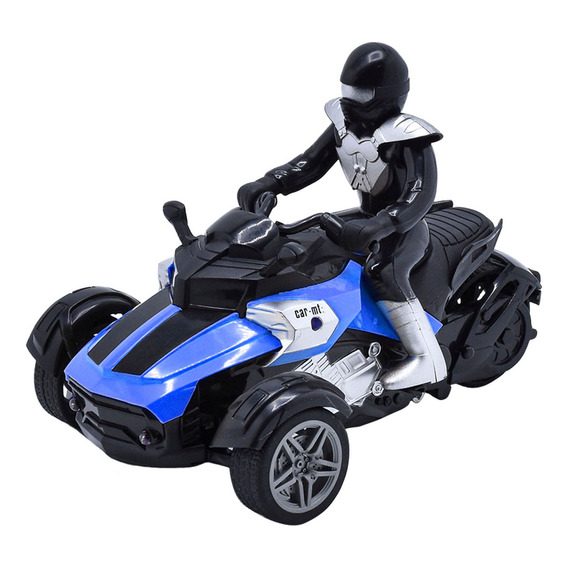 Moto Control Remoto Speed Wheels Azul Toy Logic