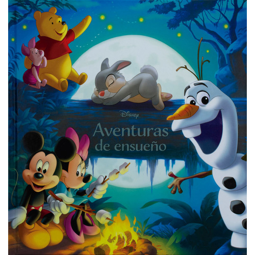 Tesoro de Cuentos: Disney Aventuras de Ensueño, de Varios. Editorial Silver Dolphin (en español), tapa dura en español, 2021