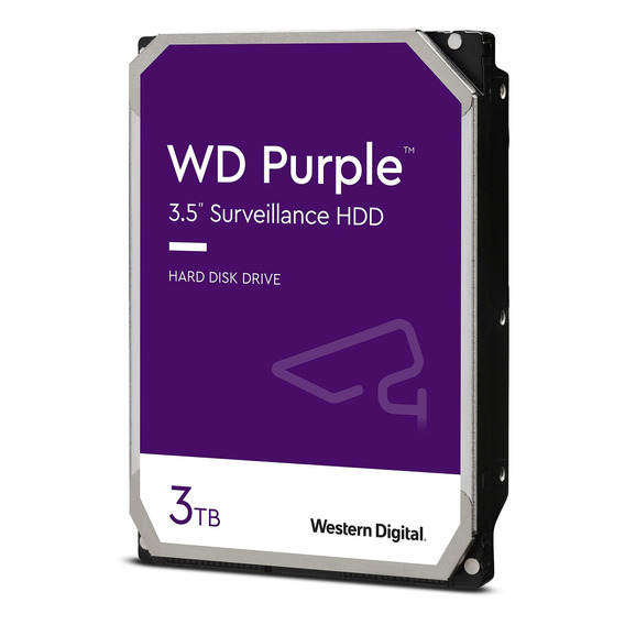 Disco duro interno Western Digital WD Purple WD30PURZ 3TB púrpura