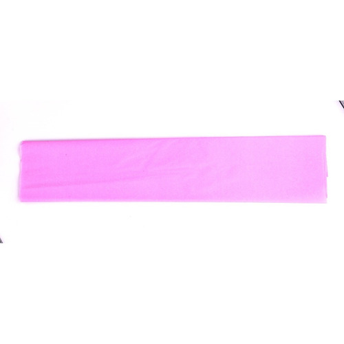 10 Papel Crepe Un Color 200cm X 50cm Color Rosa Pastel