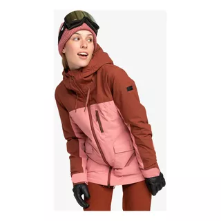 Campera Snow Roxy Stated Impermeable 15k Termica W24 Mujer