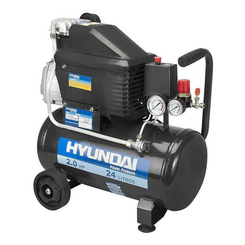 Compresor Hyundai 82hyxy24d Monofasico 2hp 24lts