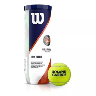 Tarro De Pelotas Wilson Roland Garros X3 