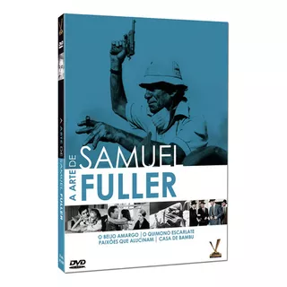 Dvd A Arte De Samuel Fuller - Digistack 2 Discos 4 Filmes