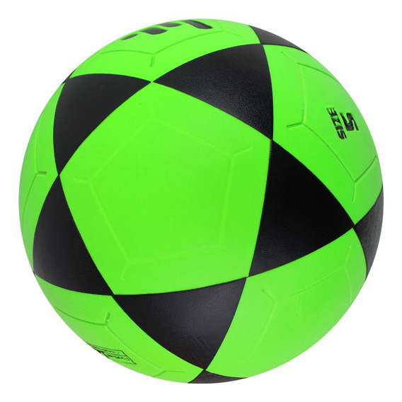 Balón De Fútbol Oka Fan Laminado N°5 Clásico Color Neon