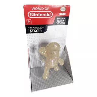 World Of Nintendo Edição Limitada Star Power Mario 1 Of 3000