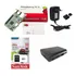 Kit Básico Raspberry Pi 3 - 16gb Case Black - C/ Nota Fiscal