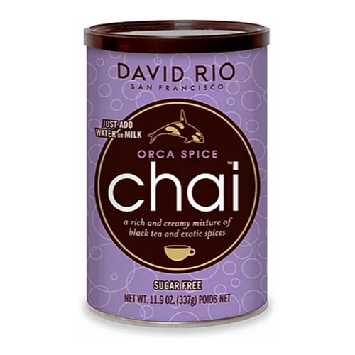 Te Chai David Rio Orca Spice Te Negro Instantáneo 337gr