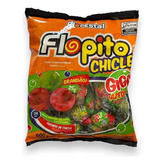 Golosinas Chupetín Con Chicle Flopito 600 Grs!!!!!