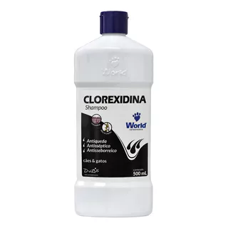 Shampoo Clorexidina World Veterinária 500ml