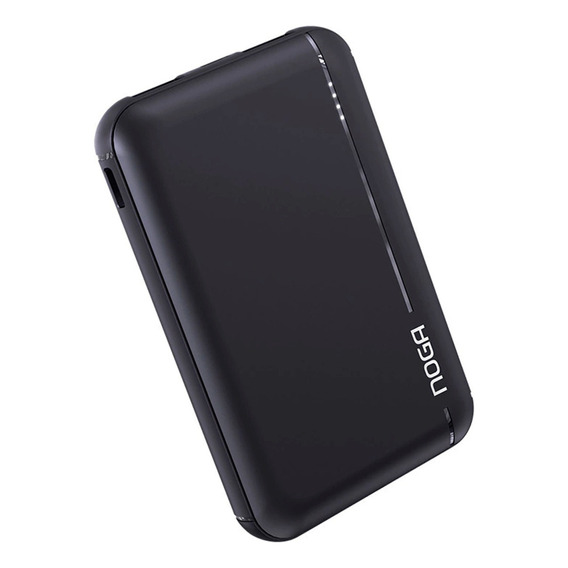 Powerbank Noga 5000mah Pb300 2 Usb + 1 Tipo C Color Negro