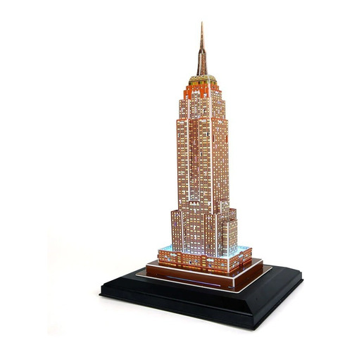 Puzzle 3d Empire State Building Led Cubicfun Colección 67315